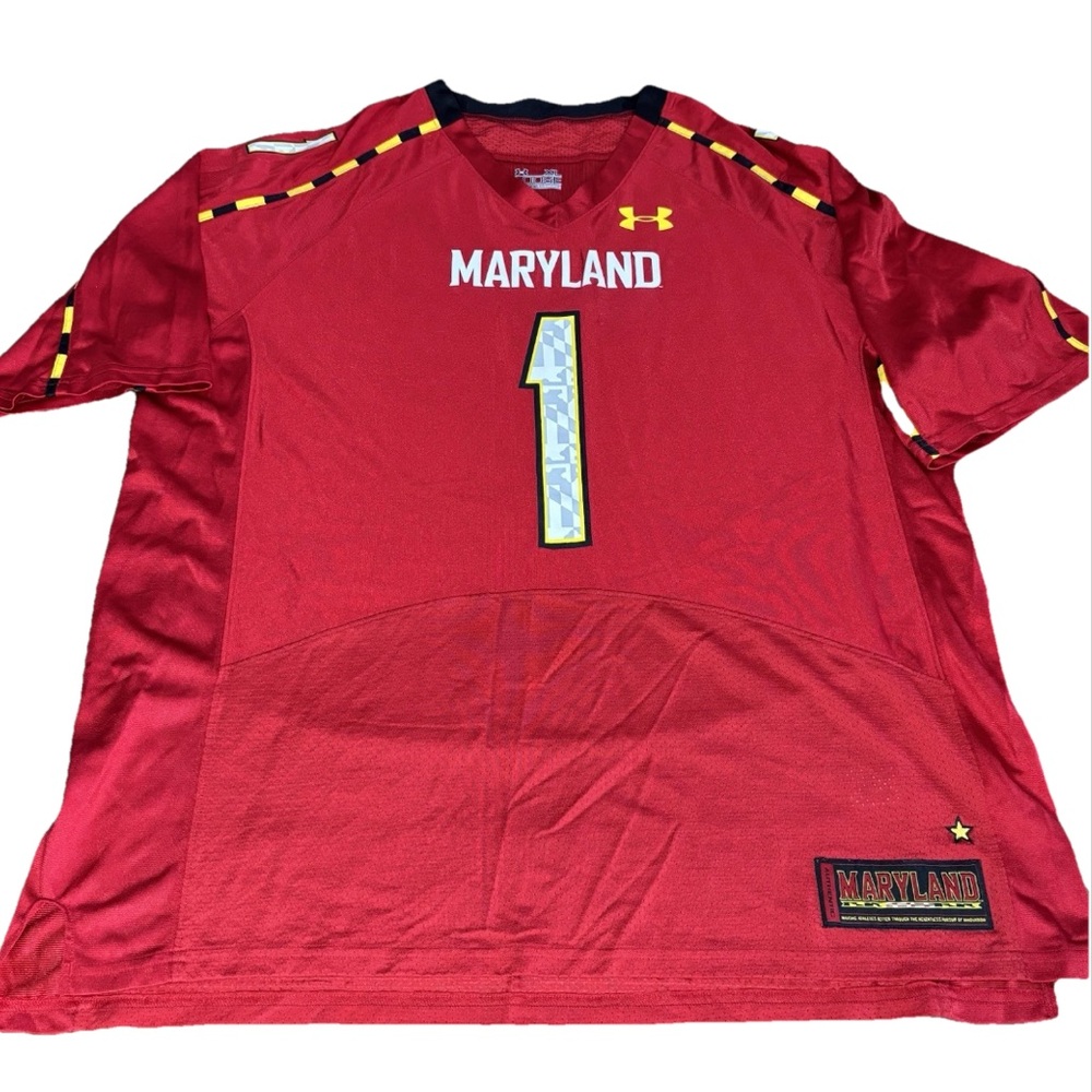 Under Armour University of Maryland Terrapins Football Jersey #1